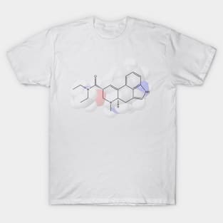 LSD Molecule Chemistry T-Shirt